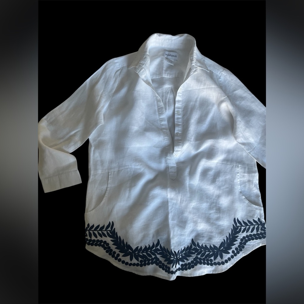 100% high quality  Embroidered top